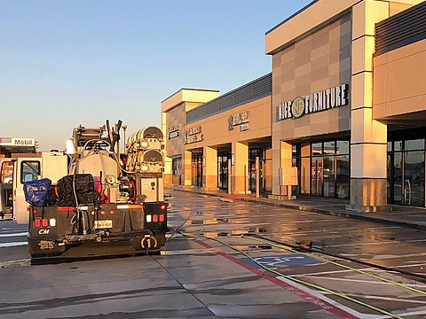 Klein Pressure Washing Strip Center