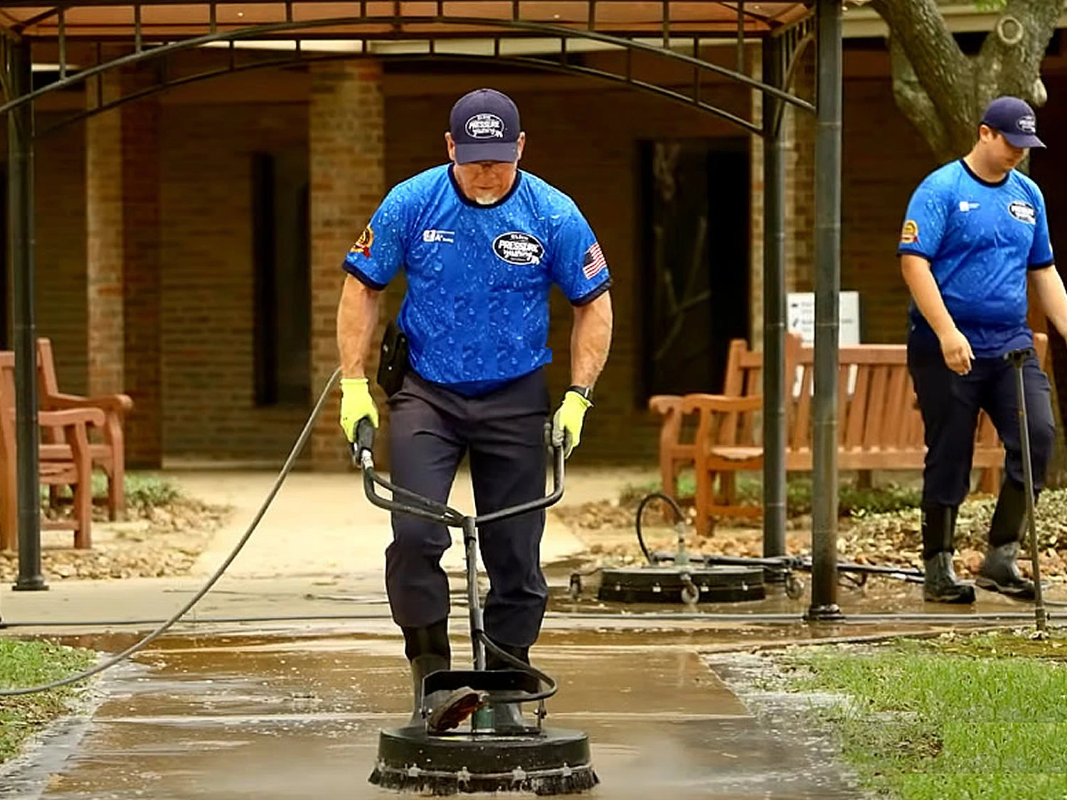 Pressure washing services for churches