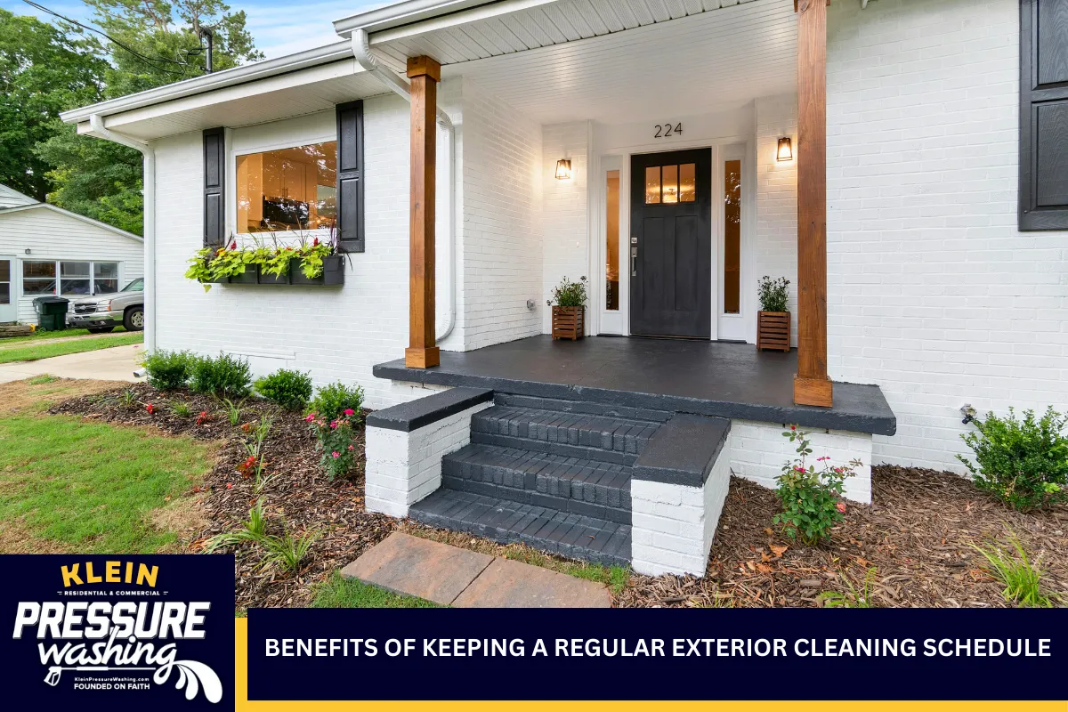 Benefits of Keeping a Regular Exterior Cleaning Schedule