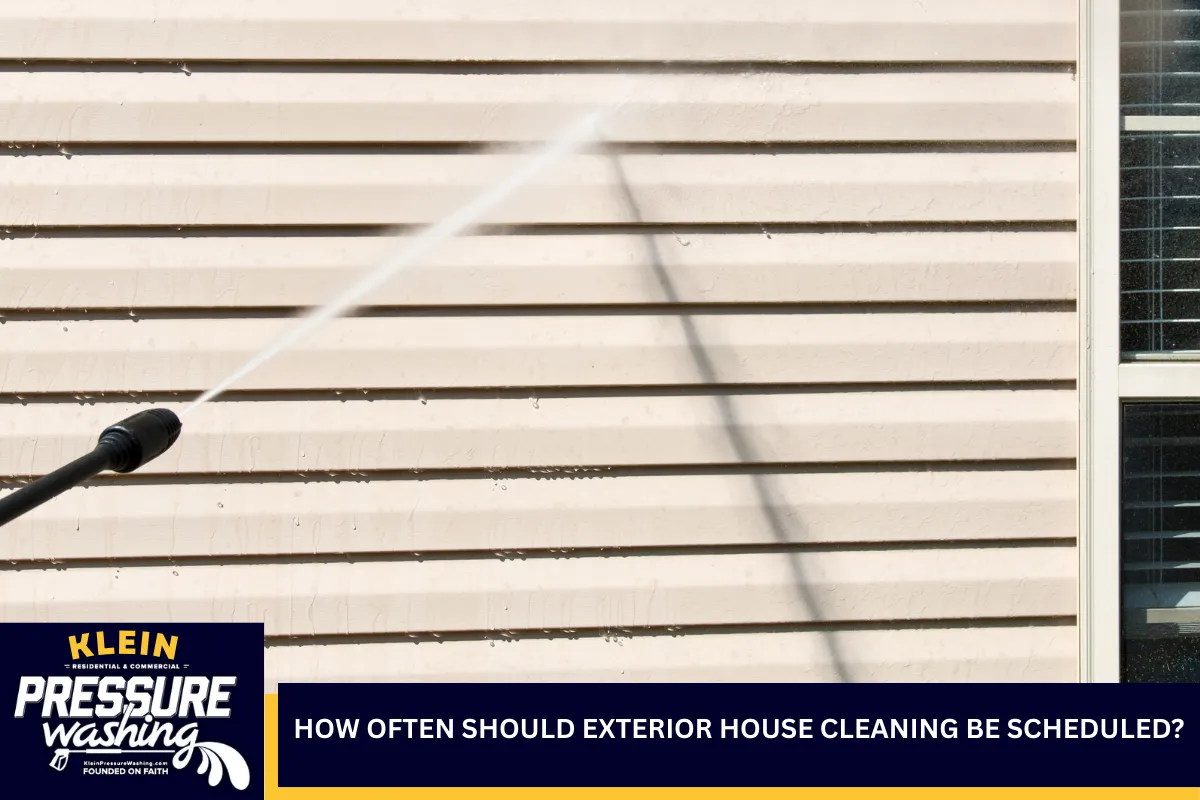 How Often Should Exterior House Cleaning Be Scheduled?