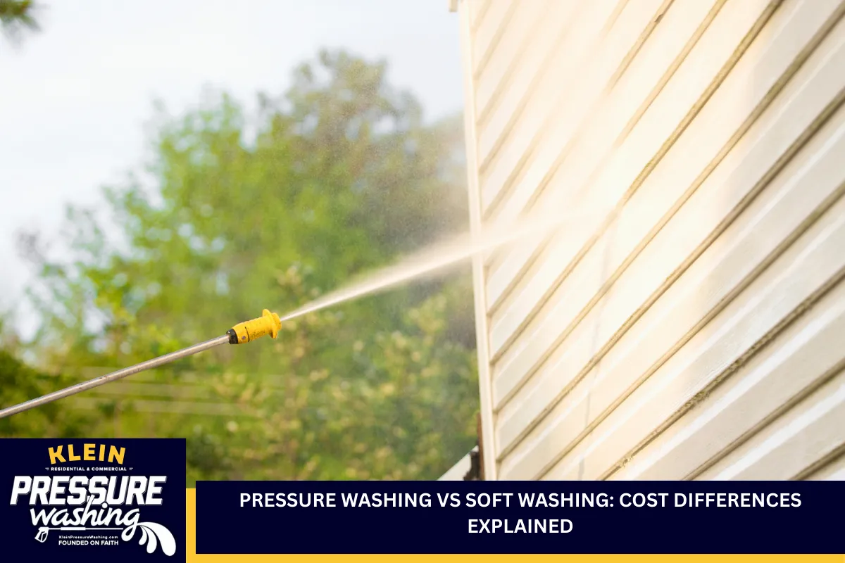 Pressure Washing vs Soft Washing: Cost Differences Explained