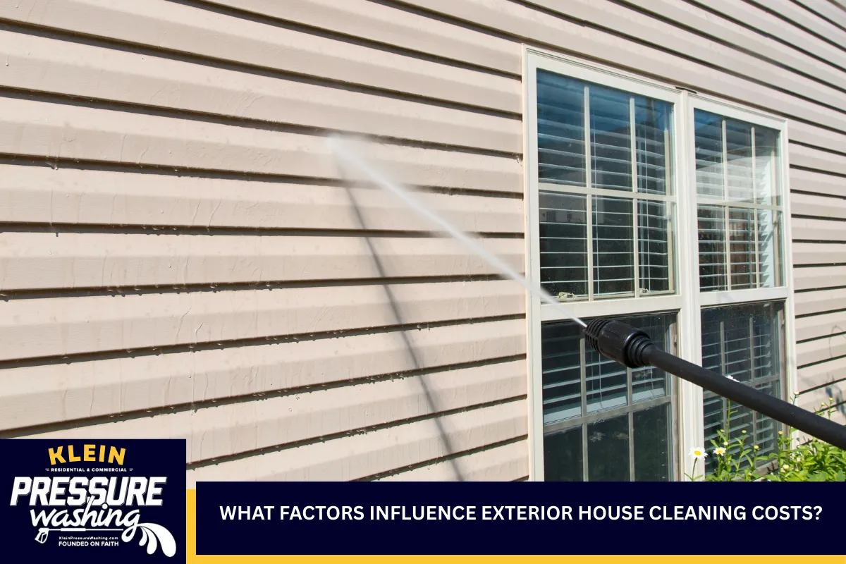 What Factors Influence Exterior House Cleaning Costs?